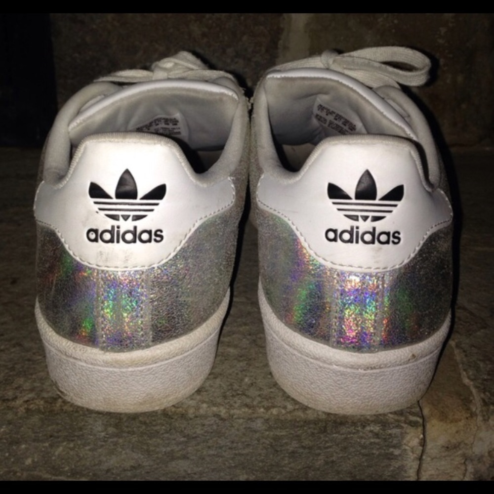 Adidas holographic superstars